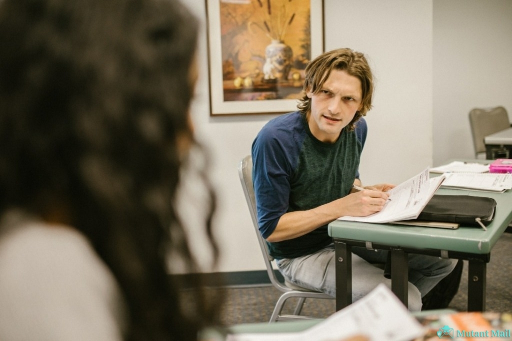 Students Cheating During an Exam